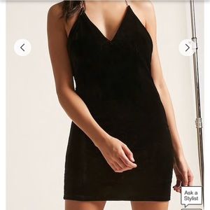Black velvet dress! NWT